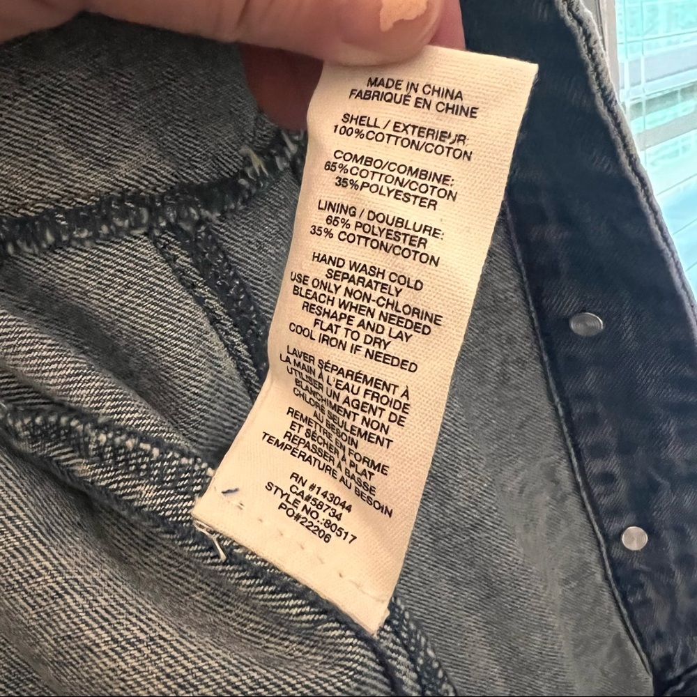 Anthropologie - Avec Les Filles Denim Quilted Jacket - Picture 9 of 11
